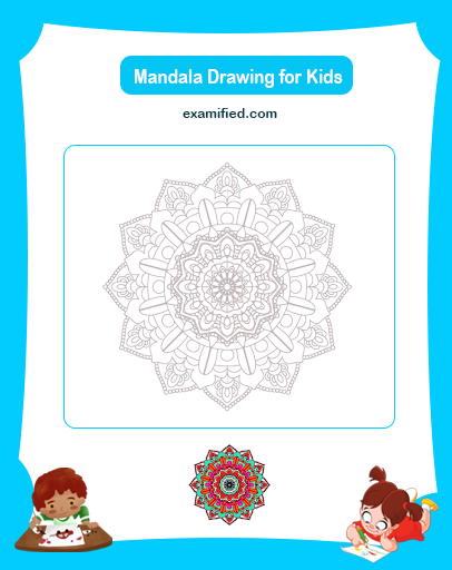 Colouring a Mandala Design