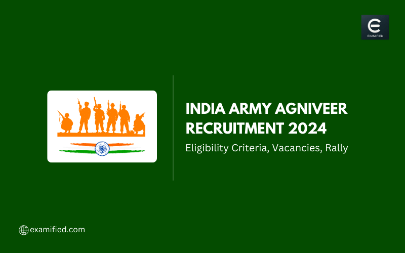 Army Agniveer Recruitment 2024 Notification Released: Eligibility Criteria, Register and Apply Online