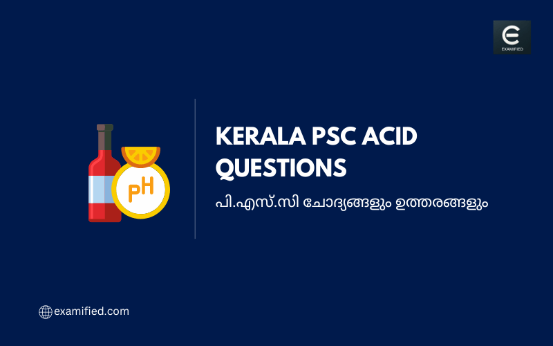 PSC Acid Questions