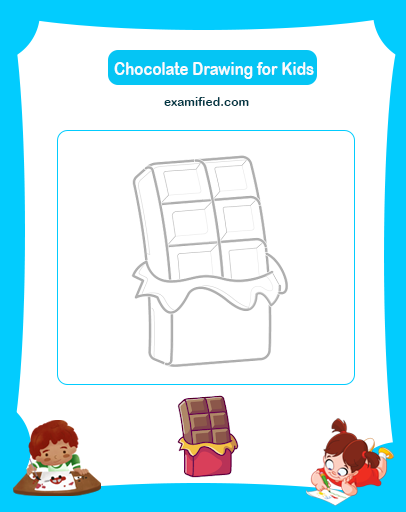 Chocolate Colouring for Kids