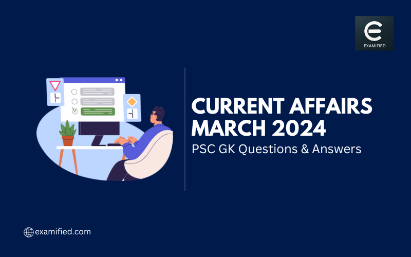 March 2024 Current Affairs Questions and Answers in Malayalam