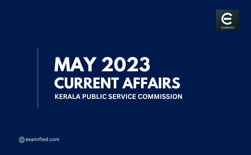 May 2023 Current Affairs in Malayalam